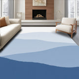 Mountain Landscape Horizon Peaceful Serene Panoramic View (White)