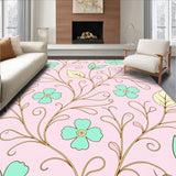 Boho Chic Featuring Abstract Floral (Pink)