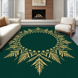 Classic Holiday Wreath Featuring Festive Botanical(Gold)