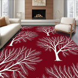 Enchanted Forest Winter Magic with Frosted Tree Branch(Red)