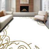 Contemporary Swirling with Layered Curves and Subtle Contrasts (Brown)