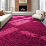 Ultra Soft Area Rug, Non Slip, Stain Resistant, Washable Area Rugs for Living Room, Bedroom, Vintage Hot Pink Non-Slip Living Room(Pink)
