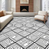Nordic Interlocking Chevron with Heritage Accents(Black)