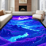 Vibrant Galactic Nature(Blue)