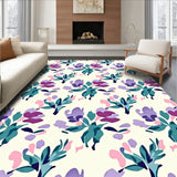 Enchanted Meadow Symphony Abstract Artistic(Purple)