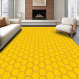 Honeycomb Hexagonal Lattice Modern(Yellow)