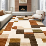 Catalina Bismark Contemporary Abstract Geometric Area(Beige)