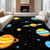 Celestial Whimsical Galaxy Scene(Orange)