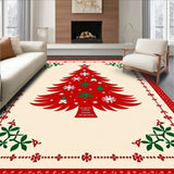 Enchanted Winter Fir Celebration Floor(Red)