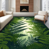 Contemporary Dark Green Geometric Style(Green)