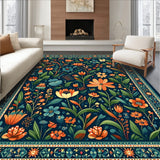 Artful Botanical Graphic Display(Blue)