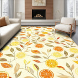 Beige and Cream Lemon Indoor Outdor(Beige)