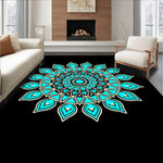 Artisan Blossom with Stylized Petal Detailing (Turquoise) - ODIKA