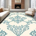 Damask Scrollwork Elegant French Provincial Design (Ivory) - ODIKA