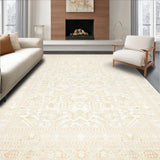 Beige Prayer with Velvet Surface and Minimalist Motifs(Ivory)