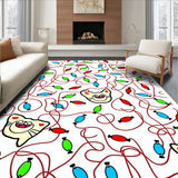 Festive Electrified Feline Illuminated Holiday Humorous Display(White)