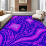 Dreamy Whirl Cosmic Plush Fashionable Stylish Trendy Interior Flair (Purple)