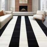 Modern Stripe Area(Black)