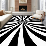 Rotating Pinwheel Spin Effect Trickery Floor(Black)