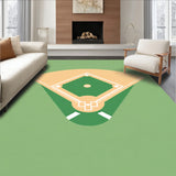 Baseball Diamond Field Infield Outfield(Green)
