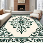 Aristocratic Baroque Weathered Blossom Tapestry (Green) - ODIKA