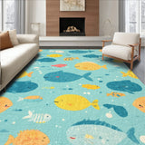 Adorable Sea Animal Area Preschool Classroom(Blue)