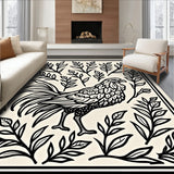 Vintage Farmyard Rooster Accent(Black)