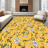 Elegant Botanical Tapestry Artisan Creation (Yellow)