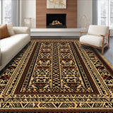 Ultra Soft Area Rug, Non Slip, Stain Resistant, Washable Area Rugs for Living Room, Bedroom, Animal Print Cowboy Style Faux Hide Rug(Beige)