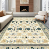 Handcrafted Boho Serenity Stair Runner(Beige)