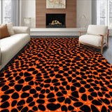 Celestial Dreamscape Fragment Interlocking Contemporary Flair(Orange)