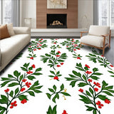 Traditional Festive Ivy and Berry Arrangement with Ornate Detailing(Green)