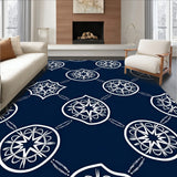 Enchanted Nautical Compass Wave Journey (Blue)
