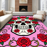 Mystical Afterlife Floral Cranium Decorative Artisan Creation(Pink)