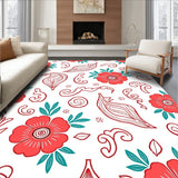 Bloom Cascade Artisan Paisley(Red)