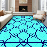 Tranquil Lattice Interwoven Junction (Blue) - ODIKA