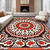 Bohemian Pathway Rustic Farmhouse Style(Brown)