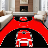 Vibrant Sporty Abstract Aesthetic(Red)