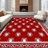 Stellar Heritage Tapestry With Legendary Clan Symbols(Red)