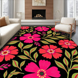 Tropical Hibiscus Print Non Skid Surface Treatment (Pink)