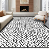 Luxurious Plush Lattice Elegant Accent (Black) - ODIKA