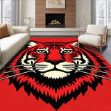 Dramatic Wilderness Predator Stunning Captivating Decorative(Red)