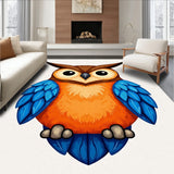 Enchanted Forest Watcher Decorative Nature Inspired Accent(Orange)