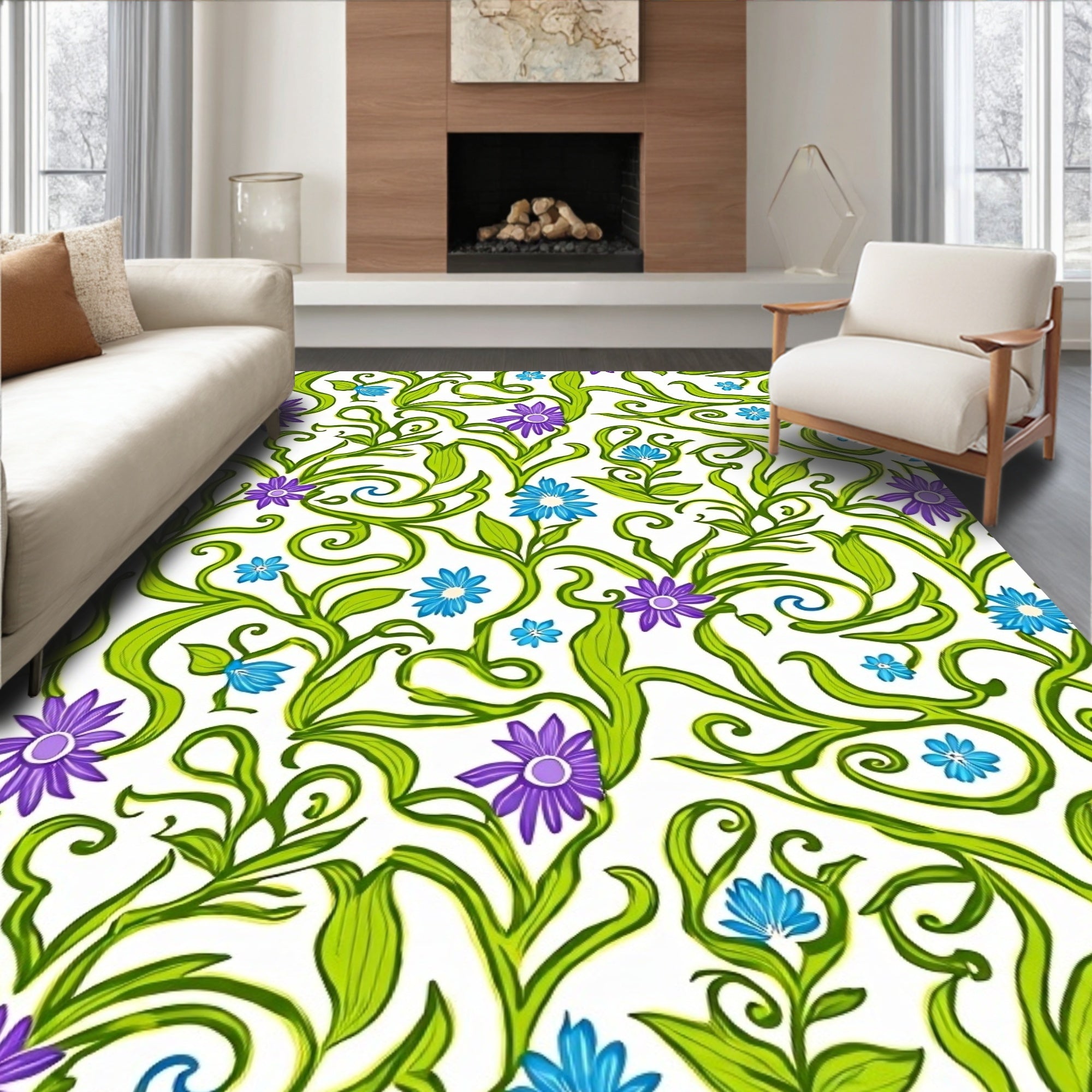 Jungle Vine Floor (Green) - ODIKA