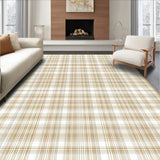 Artisan Checkered Farmhouse Beige Retro Square(Beige)