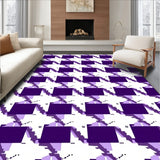 Classic Tartan Inspired Luxurious Vibrant Exquisite Sophisticated (Purple)