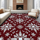 Snowflake Medallion Winter Celebration(Red)