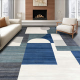 Ultra Soft Area Rug, Non Slip, Stain Resistant, Washable Area Rugs for Living Room, Bedroom, Modern Zen Sanctuary Floor Canvas(Gray)
