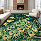 Contemporary Green Abstract Design(Green)