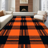 Autumn Gingham Tapestry(Orange)